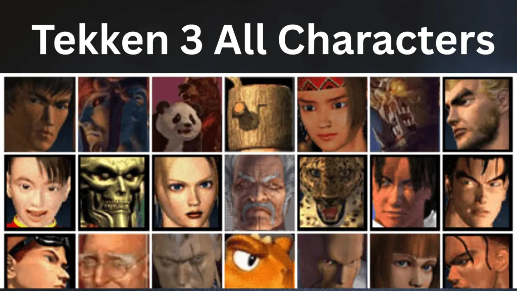 tekken 3 all characters